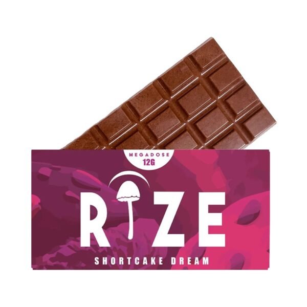 12g-Shortcake-Dreams.jpg Rize – Shortcake Dream Megadose Mushroom Chocolate Bar 12G