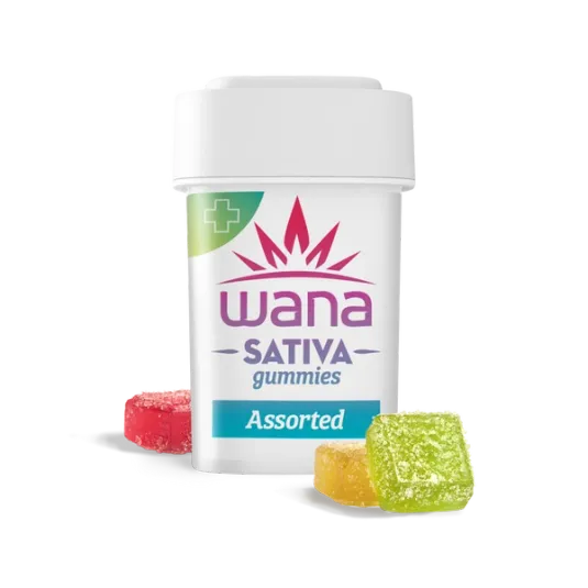 503ad6c5f19b238d67018318eea51363f95a90ae-1400x1400-1.webp ASSORTED FLAVORS (MED) // SATIVA Wana Gummies