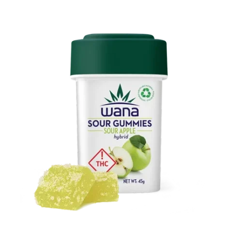 6f87e7e594e6d5b79e4eae111af3b5a36eb375c9-1000x1000-1-1.webp SOUR APPLE (HIGH-DOSE MED) // HYBRID Wana Gummies