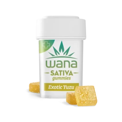 EXOTIC YUZU (HIGH-DOSE MED) // SATIVA Wana Gummies