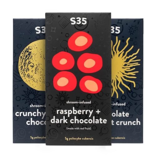 7_choco_assorted.jpg Schedule35 (S35) Chocolate Trio – Shroom Chocolate