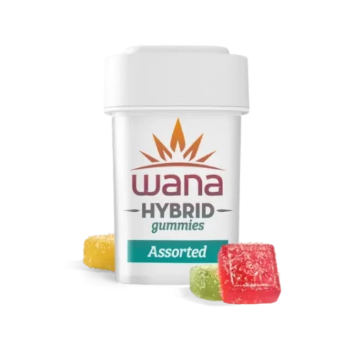 84bddf2e5647922a3e891a57481af550dadecd58-1400x1400-1-1.webp ASSORTED FLAVORS (REC) // HYBRID Wana Gummies