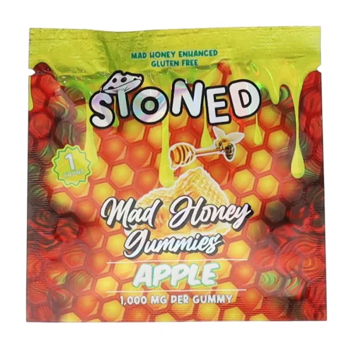 Apple-Stoned-Mad-Honey-Gummies-1000MG-1ct.webp Apple Stoned Mad Honey Gummies 1000MG 1ct