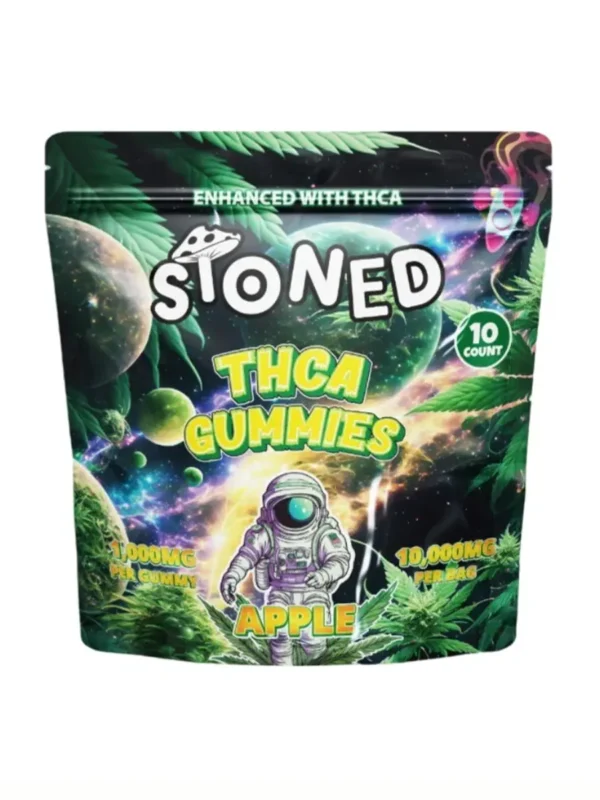 Apple Stoned THC-A Gummies 10000MG