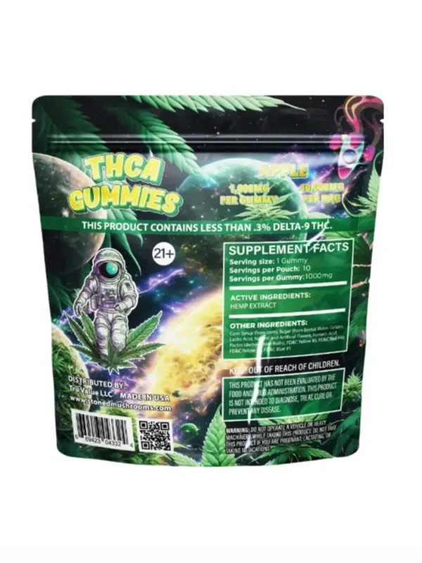 Apple Stoned THC-A Gummies 10000MG