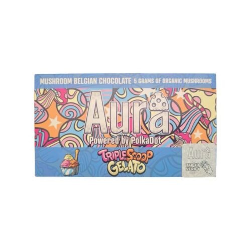 Aura-polkadot-triple-scoop-gelato-bar.jpg Aura Triple Scoop Gelato Chocolate 5G Bar