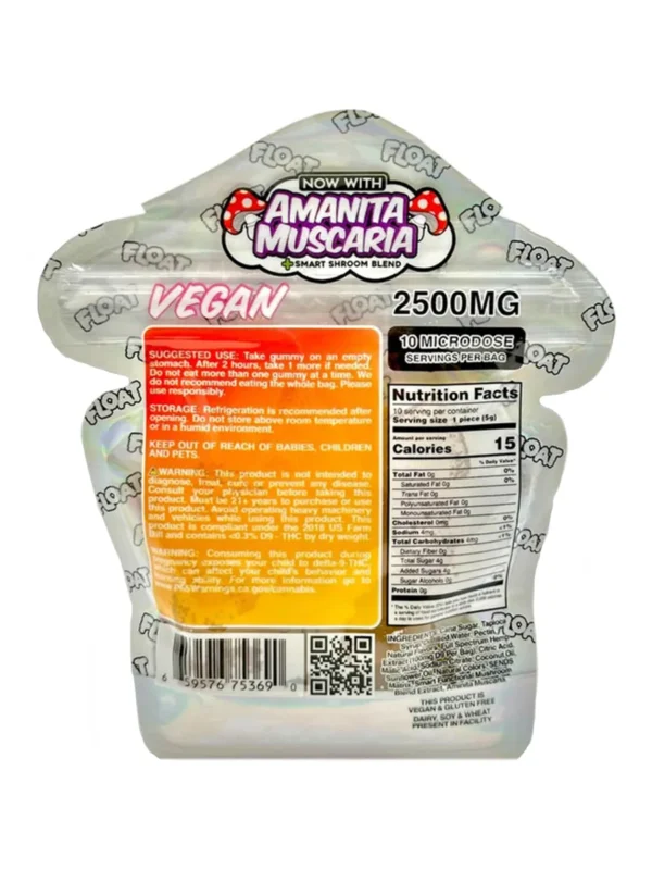 Acid Drop Float Mushroom Gummies + Delta 9 THC 2500mg