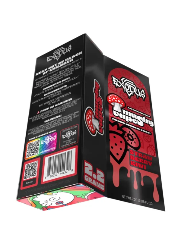 Strawberry Kiwi Exodus Mushy Disposable Vape 2.2G