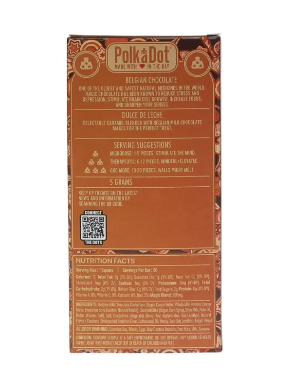 Back-Dulce-De-Leche-PolkaDot-Mushroom-Belgian-Milk-Chocolate.webp Dulce De Leche PolkaDot Mushroom Belgian Milk Chocolate 250mg