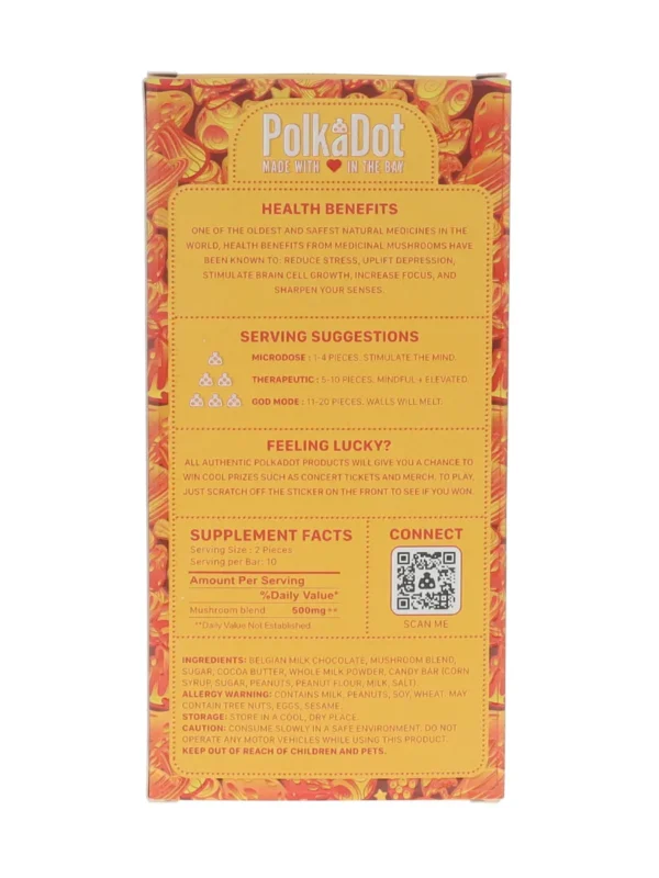 Back-Golden-Crunch-PolkaDot-Magic-Mushroom-Belgian-Milk-Chocolate-250mg.webp Golden Crunch PolkaDot Mushroom Belgian Milk Chocolate 250mg