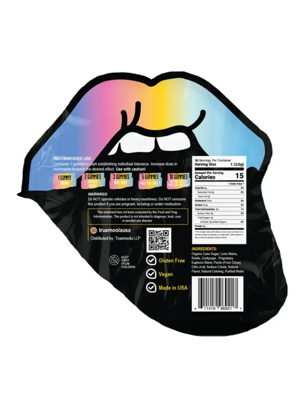 Back-Tutty-Fruity.webp Tutti Fruity Truemoola Holy Moly Mushroom Gummies 10ct