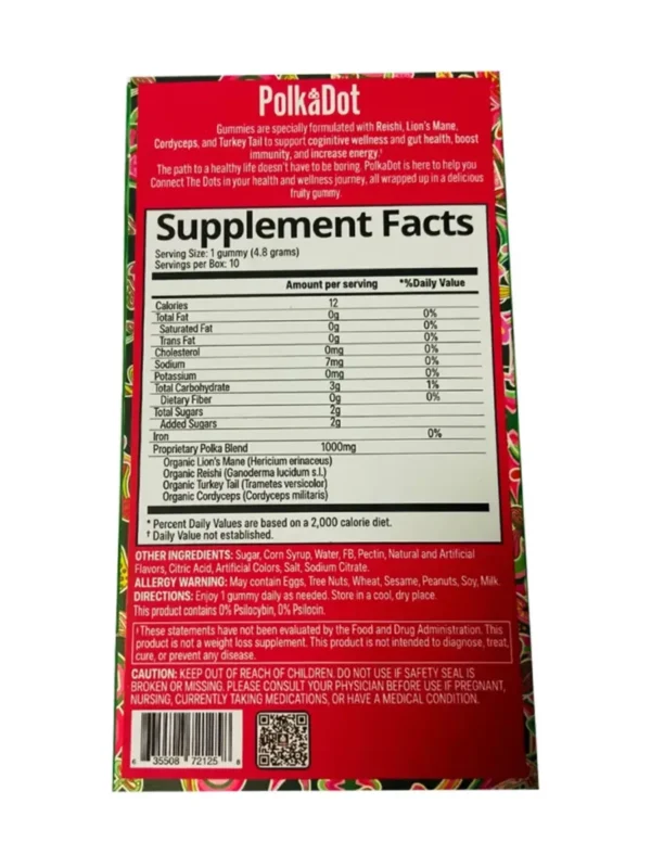 Back-Watermelon-Agua-Fresca-PolkaDot-Belgian-Shroom-Gummies.webp Watermelon Agua Fresca PolkaDot Belgian Shroom Blend Gummies 4G