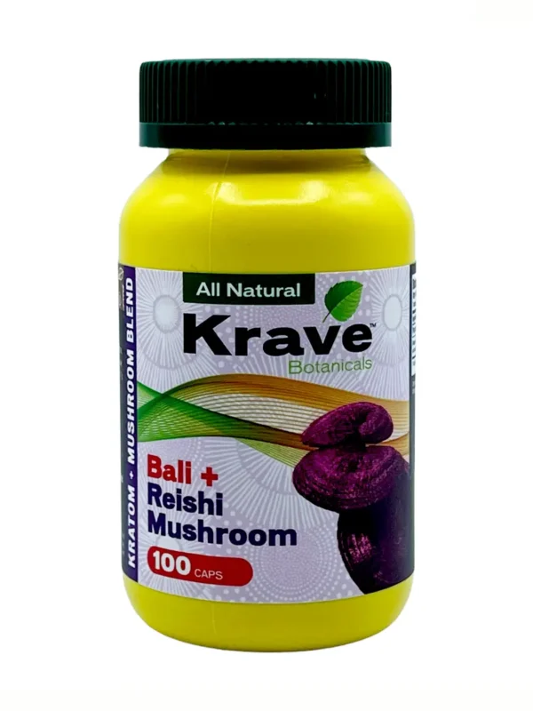 Bali-Reishi-Mushroom-Krave-Botanicals-Kratom-Capsules-100ctv.webp Bali + Reishi Mushroom Krave Botanicals Kratom Capsules 100ct