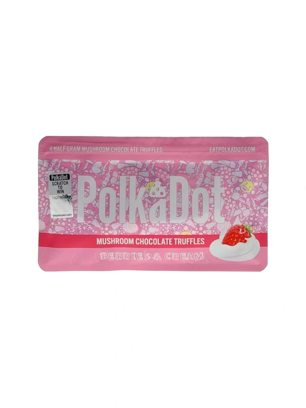 Berries-Cream-Polkadot-Mushroom-Chocolate-Truffles-4-Half-Gram.webp Berries & Cream Polkadot Mushroom Chocolate Truffles 4 Half Gram
