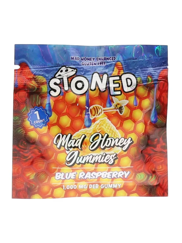 Blue-Raspberry-Stoned-Mad-Honey-Gummies-1000MG-1ct.webp Blue Raspberry Stoned Mad Honey Gummies 1000MG 1ct