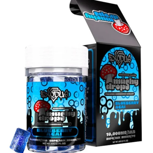 Blueberry-Acai-1.webp Blueberry Acai Exodus Mushy Drops Gummies 10000mg