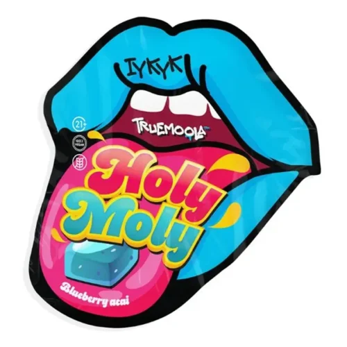 Blueberry-Acai.webp Blueberry Acai Truemoola Holy Moly Mushroom Gummies 10ct