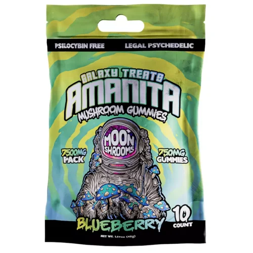 Blueberry-Galaxy-treats-amanita-mashroom-7500-mg.webp Blueberry Galaxy Treats Amanita Mushroom Gummies 7500 mg