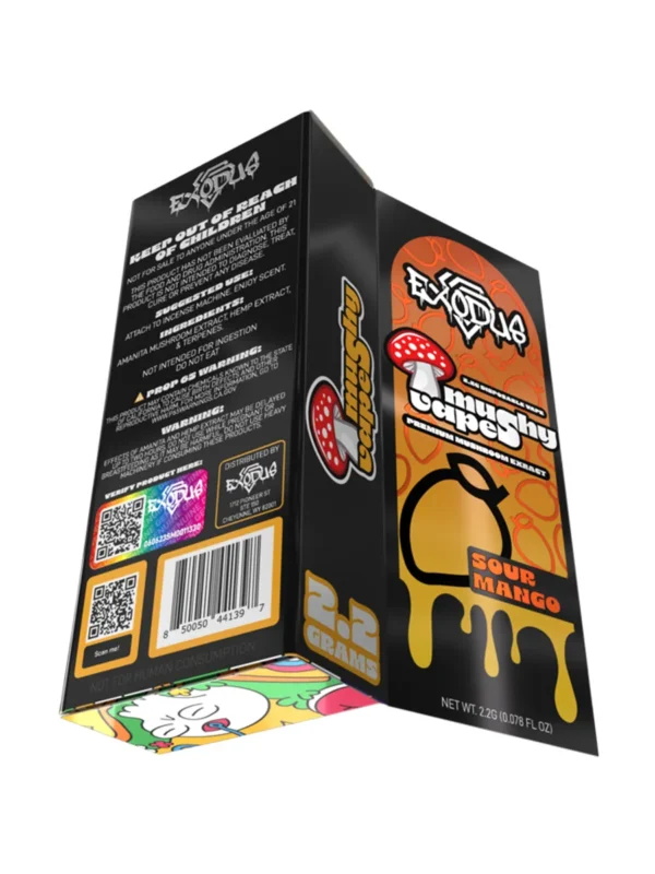 Box-Back-Sour-Mango-Exodus-Mushy-Disposable-Vape-2.2G.webp Sour Mango Exodus Mushy Disposable Vape 2.2G