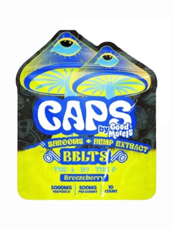 Breezeberry-Caps-by-Good-Morels-Magic-ShroomsHemp-Extract-Belts-THC-AD9THC-P-Gummies.webp Breezeberry Caps by Good Morels Shrooms+Hemp Extract Belts THC-A+D9+THC-P Gummies 5000mg