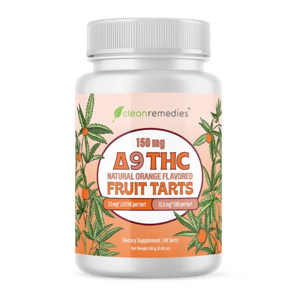 Delta 9 THC Fruit Tarts 150 mg – Microdosed