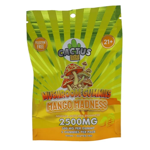 Cactus-Labs-Amanita-Muscara-Mushroom-Gummies-Mango-Mednes.webp Mango Madness Cactus Labs Amanita Muscaria Mushroom Gummies 2500mg