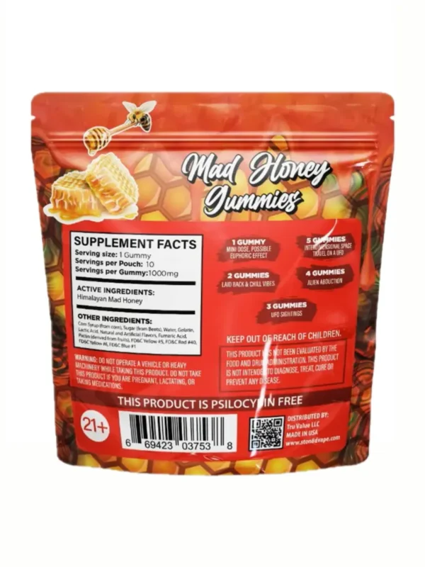 Cherry-Stoned-Mad-Honey-Gummies-10000MG-10ct-Back.webp Cherry Stoned Mad Honey Gummies 10000MG 10ct