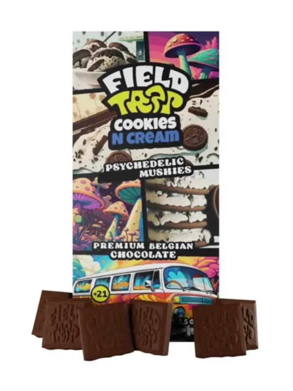 Cookies-N-Cream-Field-Trip-Mushies.webp Cookies N Cream Field Trip Mushies Premium Belgian Chocolate
