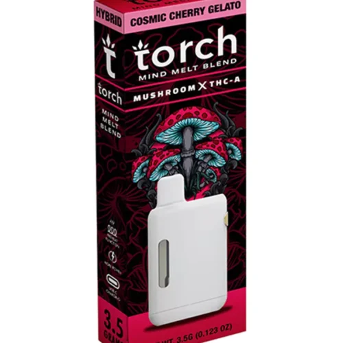 Cosmic-Cherry-Gelato-Torch-MIND-MELT-BLEND.webp Cosmic Cherry Gelato Torch Mind Melt Mushroom x THC-A Blend Vape 3.5G