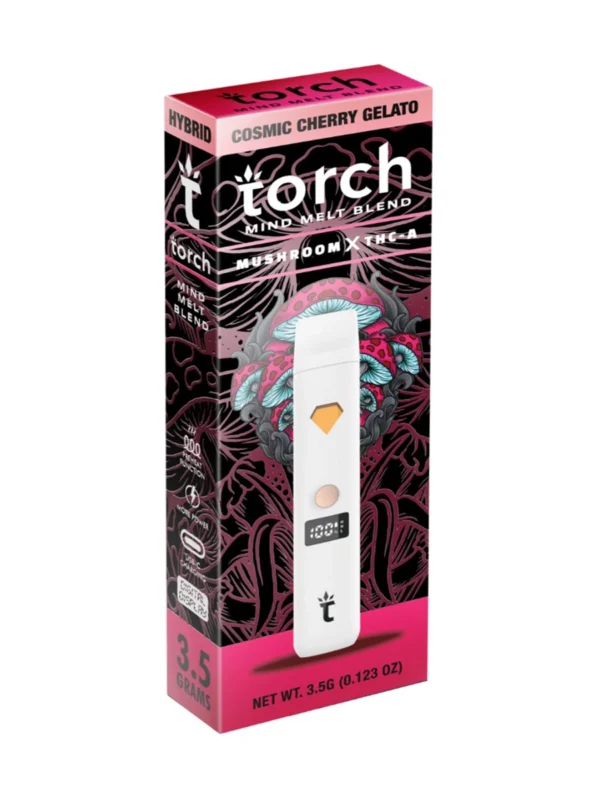 Cosmic-Cherry-Gelato-Torch-Mind-Melt-Mushroom-x-THC-A-Blend-White-Series-Vape-3.5G.webp Cosmic Cherry Gelato Torch Mind Melt Mushroom x THC-A Blend White Series Vape 3.5G