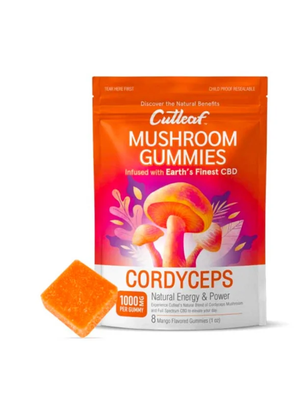 Cutleaf-Mushroom-Gummies-Cordyceps.webp Cordyceps Mango Cutleaf Mushroom CBD Gummies 1000mg