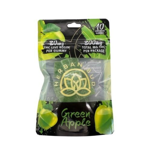 D9-green-apple-300mg-600x606-1.jpg Delta-9 THC Gummies – 300mg – Green Apple