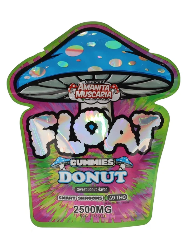 Donut-Float-Mushroom-Gummies-Delta-9-THC-2500mg.webp Donut Float Mushroom Gummies + Delta 9 THC 2500mg