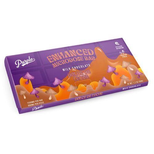 DulceDeLeche_1.jpg Purple Mushroom Enhanced Microdose Bar – Dulce De Leche