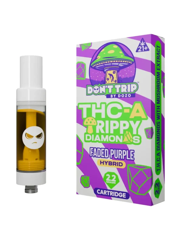 Faded-Purple-Dont-Trip-by-Dozo-THC-A-Trippy-Diamonds-Cartridge-2.2G.webp Faded Purple Dozo Don’t Trip Trippy Diamonds Disposable 2.2G