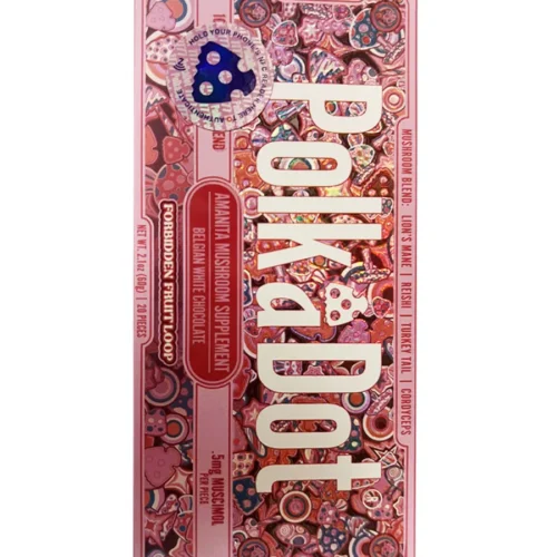 Forbidden-Fruit-Loop-PolkaDot-Magic-Mushroom-Belgian-White-Chocolate-1.webp Forbidden Fruit Loop PolkaDot Mushroom Belgian White Chocolate 500mg