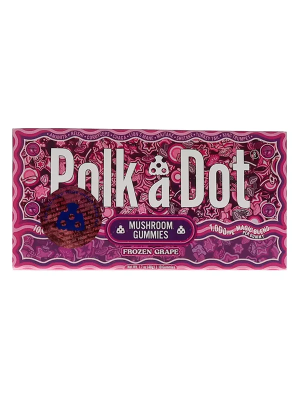 Frozen-Grape-PolkaDot-Magic-Mushroom-Belgian-Magic-Blend-Chocolate.webp Frozen Grape PolkaDot Magic Mushroom Belgian Magic Blend Gummies