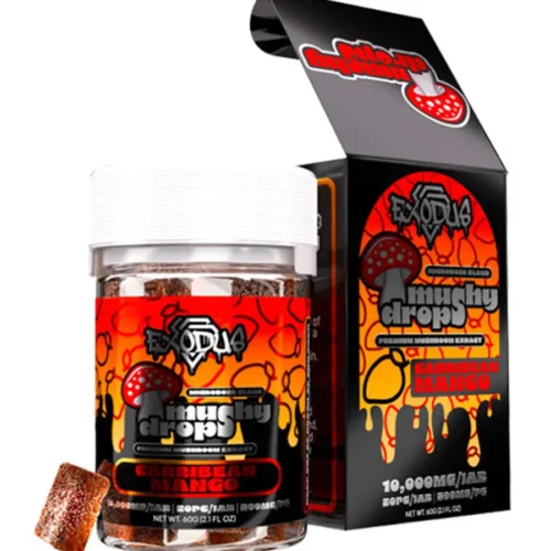 Garribian-Mango.webp Caribbean Mango Exodus Mushy Drops Gummies 10000mg