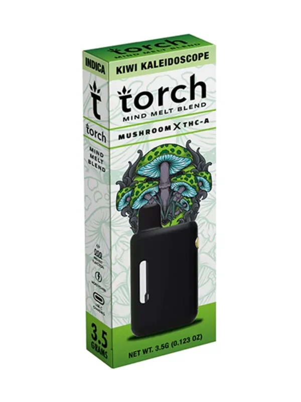 Kiwi-Kalendaskop-Torch-Mind-melt-blend-mushroom-X-THC-A-3.5g.webp Kiwi Kaleidoscope Torch Mind Melt Mushroom x THC-A Blend Vape 3.5G