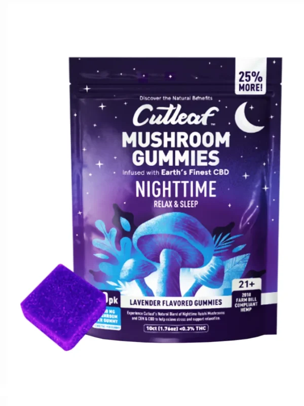 Lavender-Cutleaf-Nighttime-Mushroom-Gummies-10ct-10G.webp Lavender Cutleaf Nighttime Mushroom Gummies 10ct 10G