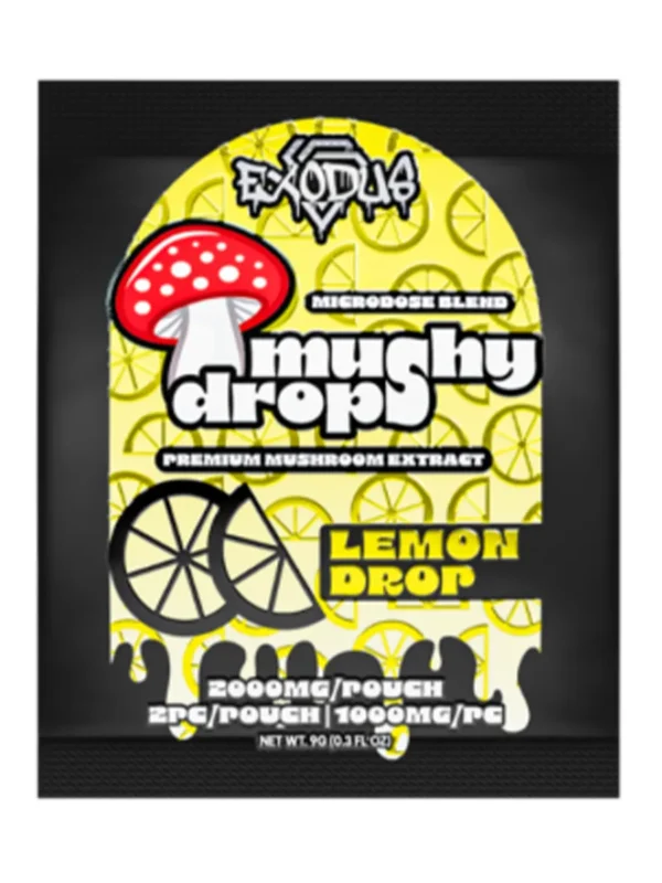 Lemon-Drop.webp Lemon Drop Exodus Mushy Drops Mushroom Gummies 2000MG