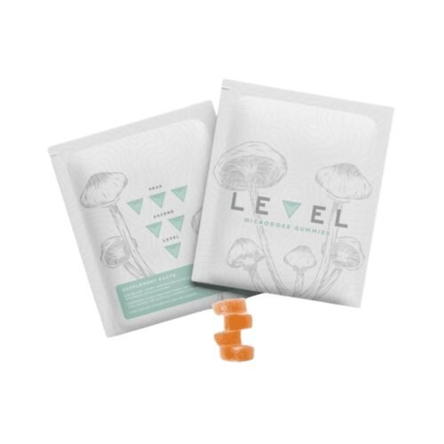 Level-Pomegranate-Microdose-Mushroom-Gummies.jpg Level Pomegranate Microdose Mushroom Gummies 4G