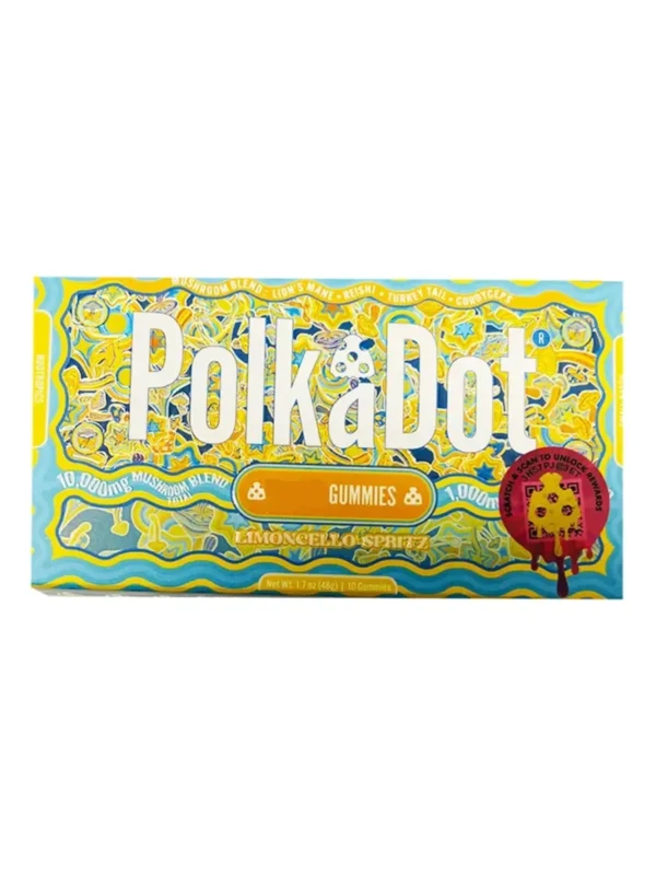 Limoncello-Spritz-PolkaDot-Belgian-Shroom-Blend-Gummies.webp Limoncello Spritz PolkaDot Belgian Shroom Blend Gummies 4G