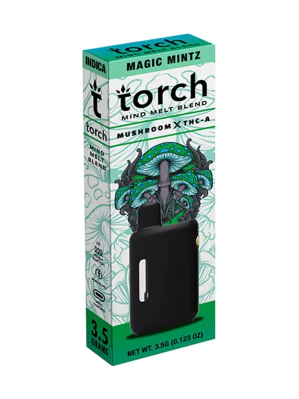 Magic-Mintz-Torch-Mind-melt-blend-mushroom-X-THC-A-3.5g.webp Mintz Torch Mind Melt Mushroom x THC-A Blend Vape 3.5G