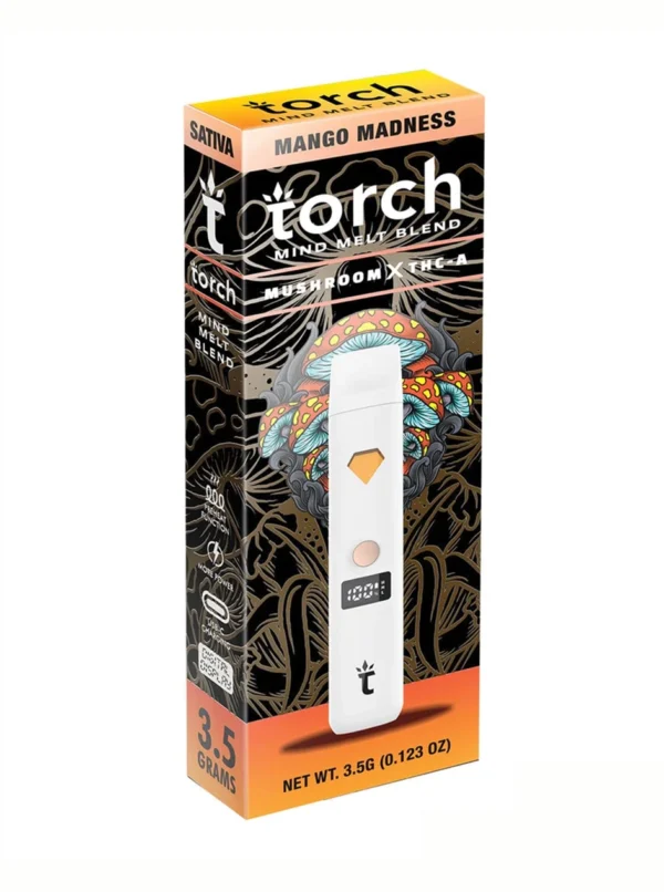 Mango-Madness.webp Mango Madness Torch Mind Melt Blend Disposable 3.5G
