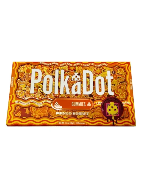 Mango Sorbet PolkaDot Belgian Shroom Blend Gummies 4G