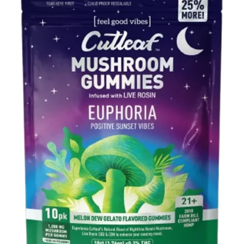 Melon-Dew-Gelato.webp Melon Dew Gelato Cutleaf Euphoria Mushroom Gummies 1000mg 10ct