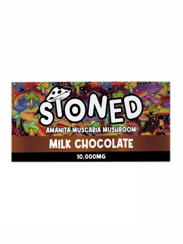 Milk Chocolate Stoned Amanita Muscaria Mushroom Chocolate 10000MG