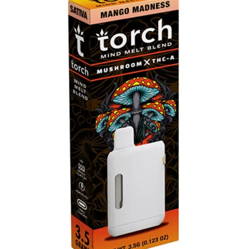 Mnago-Madness-Torch-Mind-melt-blend-mushroom-X-THC-A-3.5g.webp Mango Madness Torch Mind Melt Mushroom x THC-A Blend Vape 3.5G