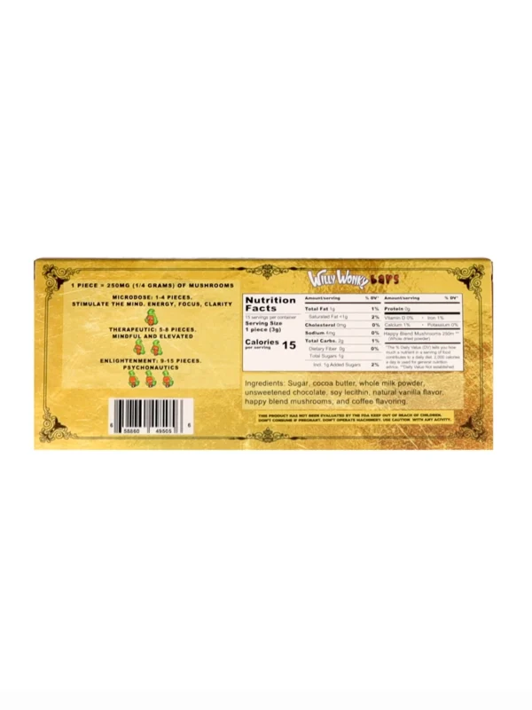 Mocha Crunch Willy Wonky Happy Blend Bars